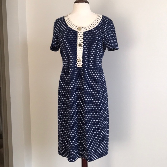 Kate Spade short sleeve silk and cashmere dress - Picture 2 of 11